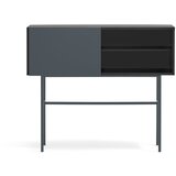 Teulat Crni/antracitno sivi pomoćni stol 35x110 cm Nube – | shoptok.hr