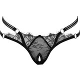 Cottelli Crotchless String 2322250 Black Cene