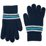 Art of Polo Man's Gloves Rk22232 Navy Blue cene