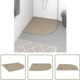 The Living Store Kad za tuš SMC rjava 90x90 cm - Kad Za Tuš, (21745118) | Shoptok.si