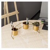 WALLXPERT Stolna dekoracija 40x20x10cm, Zlatne boje | Eponuda.ba