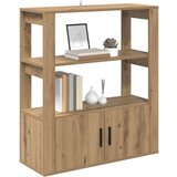 vidaXL Kreveta hrast artisan 30 x 80 x 90 cm Konstruirano drvo | shoptok.hr