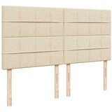 vidaXL Krevet s oprugama i madracem krem 180x200 cm od tkanine | shoptok.hr