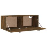  Stenska omarica dimljeni hrast 100x36,5x35 cm konstruiran les, (20716302) | Shoptok.si