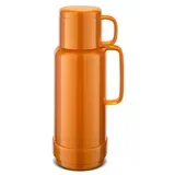 Glass thermos capacity 1.0 l, shiny fox (red)