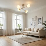 Brilagi plafonski luster 4xE27/60W/230V bež/zlatan | Eponuda.com