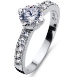 Oliver Weber relate 925ag zircon prsten sa swarovski kristalima m ( 63238rm ) | ePonuda.com