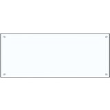 vidaXL Kuhinjska zaščitna obloga prozorna 100x40 cm kaljeno steklo | Shoptok.si