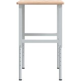  Radni stol 100x60x(71,5-98) cm od masivne hrastovine pravokutni | shoptok.hr