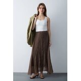 TRENDYOLMILLA Ženska suknja TWOSS26ET00160, Braon | Eponuda.com