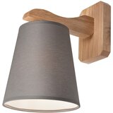 LAMKUR Zidno svetilo ANDREA 1xE27/60W/230V hrast/siva Cene
