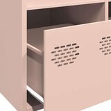 vidaXL Visoka komoda ružičasta 68x39x103,5 cm čelik | shoptok.hr