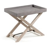 Kave Home Sivi sklopivi stol od bagremovog drveta Stahl | shoptok.hr