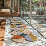 Flair Rugs Ručno rađena vunena staza 80x230 cm Mia Ellipse – | shoptok.hr
