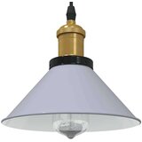 vidaXL obesek svetilka nastavljiva po višini E27 Gloss Grey Ø 22 cm | Shoptok.si