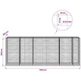  Gabion s žicom debljine 3 5 mm i mrežom 10x10 cm 550x100x200 cm - 100 cm 200 cm 550 cm | shoptok.hr