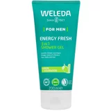 Weleda Men Energy Fresh 3in1 Shower Gel energizirajući gel za tuširanje za tijelo, lice i kosu 200 ml za moške