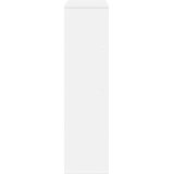 Sobna pregrada bijela 100 x 33 x 125,5 cm konstruirano drvo | Eponuda.ba
