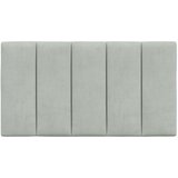 vidaXL Vzglavna stranica svetlo siva 80 cm žamet, (21055799) | Shoptok.si