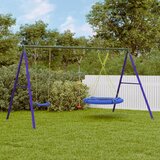 vidaXL Zunanji komplet gugalnica, gugalnica z diski, gugalnica gnezdo Cene