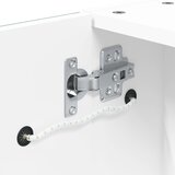  Kupaonski ormarić s ogledalom i LED svjetlom bijeli 60x13x52 cm | shoptok.hr