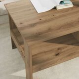  Klubska miza Umetni hrast 90 x 50 x 45 cm Konstruiran les, (5000120350) | Shoptok.si