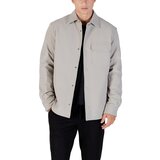 Antony Morato Srajce z dolgimi rokavi REGULAR FIT WITH LOGOED METAL BADGE MMSL00772-FA600297 Siva | Shoptok.si