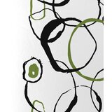 Esposa obojestranska posteljnina 140/200 cm saten zelena, črna | Shoptok.si