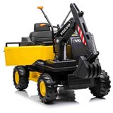 Lean_Toys Otroški bager Volvo 12V z zajemalko Rumena ben | Shoptok.si