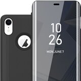 Cadorabo CASE, združljiv z Apple v turmalinski črni barvi - Clear View Zrcalo Zaščitni pokrov s funkcijo stojala 360 stopinj zaščita, (20572152) | Shoptok.si