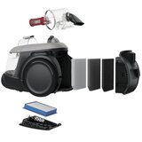 Electrolux EL61A4UG 600 sesalnik brez vrečke, 550W, turbo šoba, šoba za parket, komplet za živali, siva | Shoptok.si