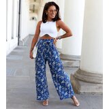 UR/CEO Navy wide pleated pants Manlio | Shoptok.si