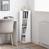  Kotna omarica Bela 27,5x27x102cm Konstruiran les, (5000113268) | Shoptok.si