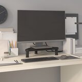 vidaXL Kotno stojalo za monitor črno 49x28x10,5 cm cene