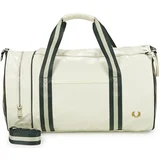 Fred Perry Potovalne torbe CLASSIC BARREL BAG Bela