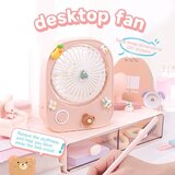 Venisymlis Prenosni Usb Hladilni Namizni Ventilator Baterijski Polnilni Mini Namizni Ventilator, (22070280) | Shoptok.si