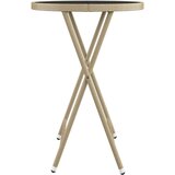 vidaXL 3-dijelni vrtni bistro set od poliratana i kaljenog stakla bež | shoptok.hr