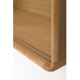 Zuiver Regal iz masivnega jesena z drsnimi vrati v naravni barvi 90x180x35 cm Rise – | Shoptok.si