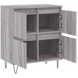  Komoda sivog hrasta sonome 60x35x70 cm od konstruiranog drva | shoptok.hr