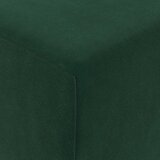 SOFA na razvlačenje Tamnozelena 200 x 70 x 10 cm Baršun | Eponuda.com