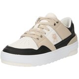 Tommy Hilfiger Niske tenisice 'Basket' bež / crna / bijela | shoptok.hr