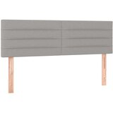  Box spring posteljni z vzmetnico svetlo siv 140x190 cm blago, (20789900) | Shoptok.si