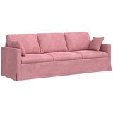 vidaXL Sofa Ružičasta 228 x 78 x 80 cm Baršun Cijene