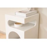 Hanah home noćni ormarić bele boje turtle (524ADS1601) | ePonuda.com