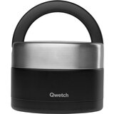 Qwetch Termo lunchbox posoda z ročajem 650 ml - mat črna Cene
