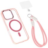  Maska za iPhone 16 Pro Max 6.9 Magsafe Loop, Roze | Eponuda.com