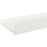  Lebdeća polica Zidne 3 pcs Bijeli 40 x 9 x 2,5 cm Čelik | shoptok.hr