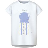 name it majica KR 13228144 NMFVIOLET D bela 104 Cene