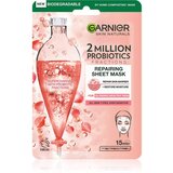 Garnier skin naturals 2 million probiotics repairing sheet mask maska za obraz za vse tipe kože 1 ks za ženske | Shoptok.si