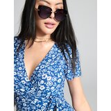 Sinsay ženska haljina na preklop s povezom 493AJ-MLC | shoptok.hr
